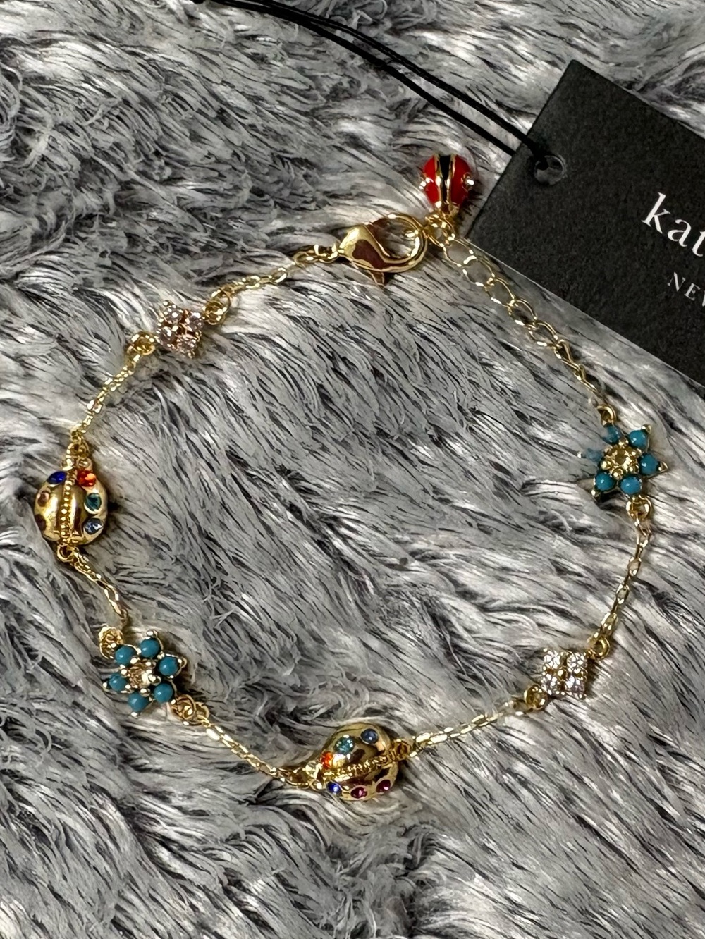 Kate Spade ladybug bracelet